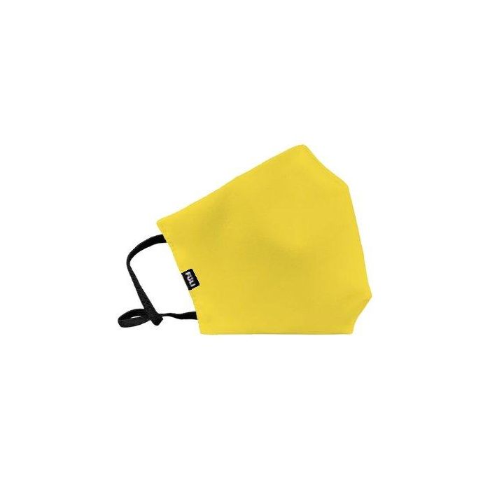 Mascarilla De Proteccion Reutilizable Fuli Grande Talla L Colors Amarillo