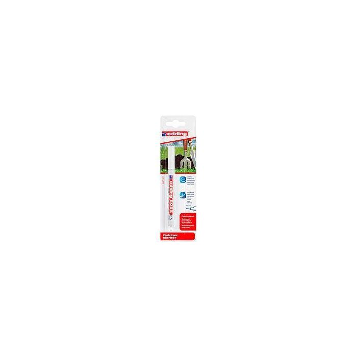 Edding Marcador Permanente Para Exterior 8055 Blanco Blister Edding Marcador Permanente Para Exterior 8055 Blanco Blister