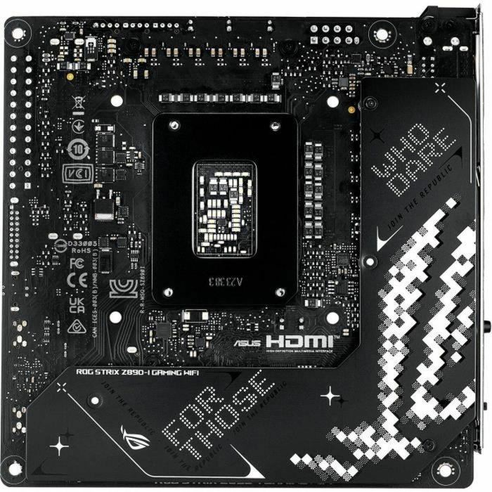 ASUS ROG STRIX Z890-I GAMING WiFi ASU1728697481511 Placa base Intel Z890 LGA 1851 (Socket V1) mini ITX 3 ASUS ROG STRIX Z890-I GAMING WiFi ASU1728697481511 Placa base Intel Z890 LGA 1851 (Socket V1) mini ITX 3