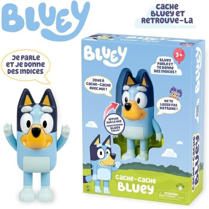 Escondite - Juegos interactivos - BLUEY - 1 figura electrónica - Azul - A partir de 3 años 0 Escondite - Juegos interactivos - BLUEY - 1 figura electrónica - Azul - A partir de 3 años 0