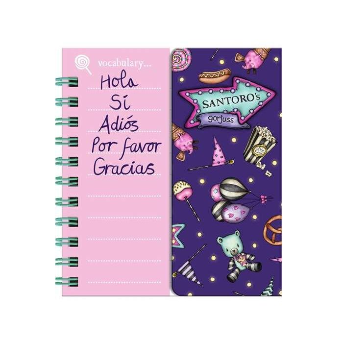 Display 16 libretas vocabulario gorjuss™ fairground "carousel" 31,5x16,8x8,5cm 7