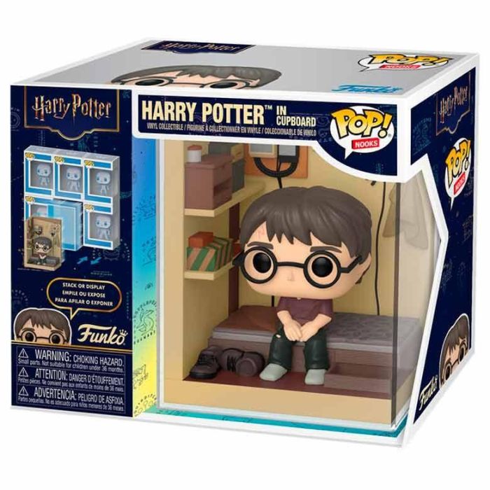 Figura POP Nooks Harry Potter in Cupboard 1 Figura POP Nooks Harry Potter in Cupboard 1