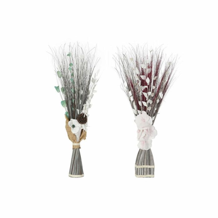 Ramo DKD Home Decor Rosa Turquesa 20 x 100 x 35 cm (2 Unidades) Ramo DKD Home Decor Rosa Turquesa 20 x 100 x 35 cm (2 Unidades)