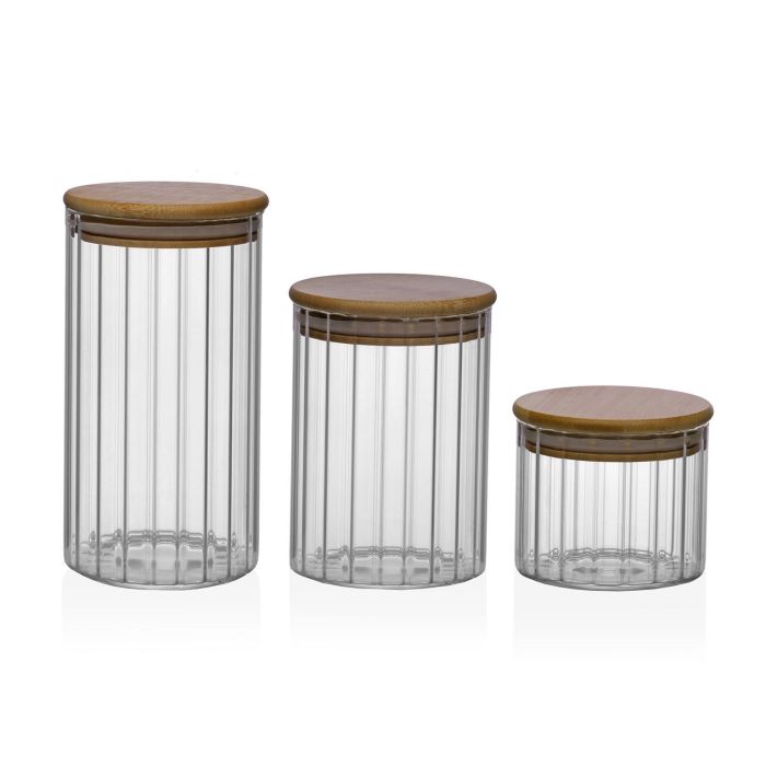 Bote 250Ml Borosilicato Versa 9X7CM (6 Unidades) 1 Bote 250Ml Borosilicato Versa 9X7CM (6 Unidades) 1