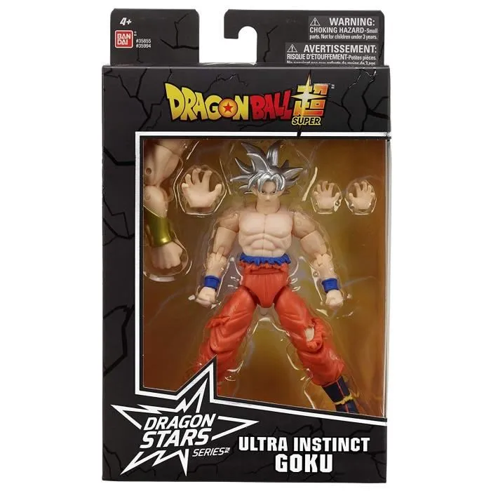 Bandai Dragon Ball Série 7 Ultra Instinct Goku + Broly Part. 1 Figura Coleccionable 17 cm Articulada 3