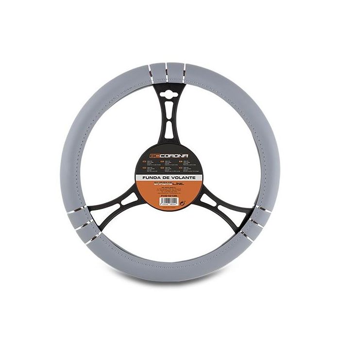 Funda para Volante BC Corona FVO10135 Chromeline Universal (Ø 36 - 38 cm) 2 Funda para Volante BC Corona FVO10135 Chromeline Universal (Ø 36 - 38 cm) 2