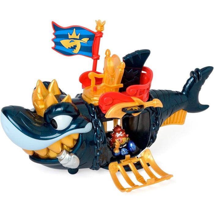 Magic Box Ppxsp112In11 Piratix King Shark Golden Teeth Figura Acción Tiburón Dientes Dorados Juguete Coleccionable +3 Años 3 Magic Box Ppxsp112In11 Piratix King Shark Golden Teeth Figura Acción Tiburón Dientes Dorados Juguete Coleccionable +3 Años 3
