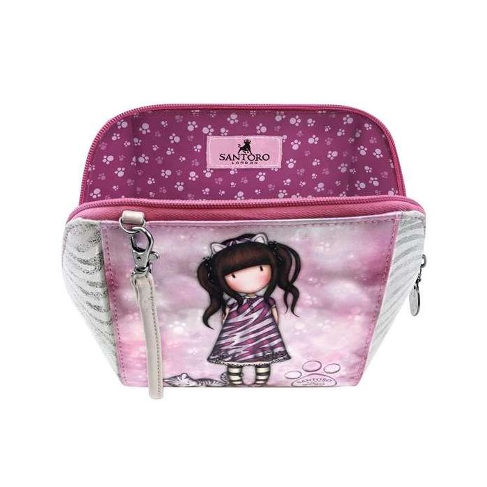 Bolso Bandolera Gorjuss Ruby wild Gris (26 x 15,5 x 9,5 cm) 5