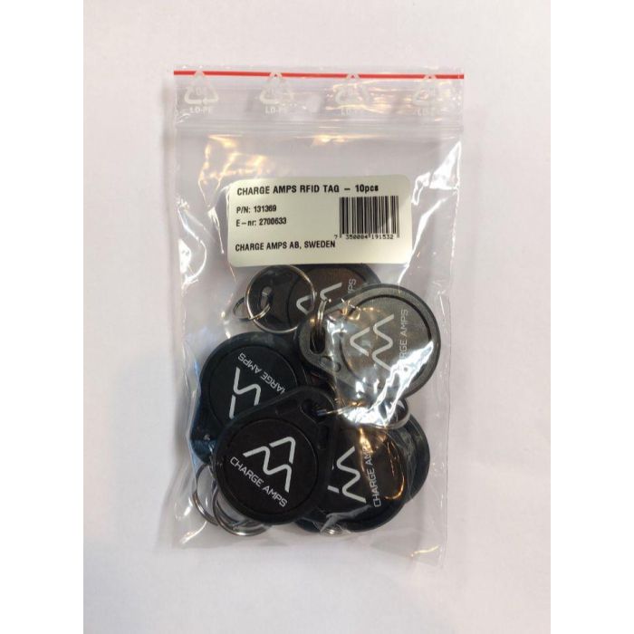 Charge Amps RFID keyring kit 10 pcs 1 Charge Amps RFID keyring kit 10 pcs 1