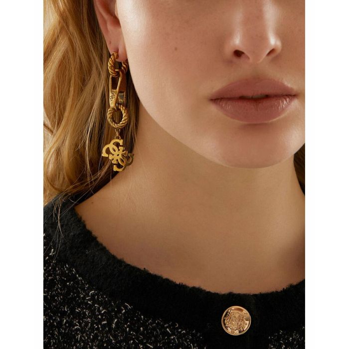 Pendientes Mujer Guess JUBE01007JWAGT-U Dorado 2 Pendientes Mujer Guess JUBE01007JWAGT-U Dorado 2