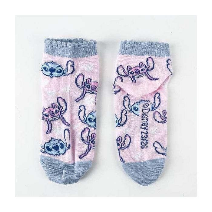 Cerdá Pack Calcetines 3 Piezas Stitch T.23/26 - Modelos Surtidos 3