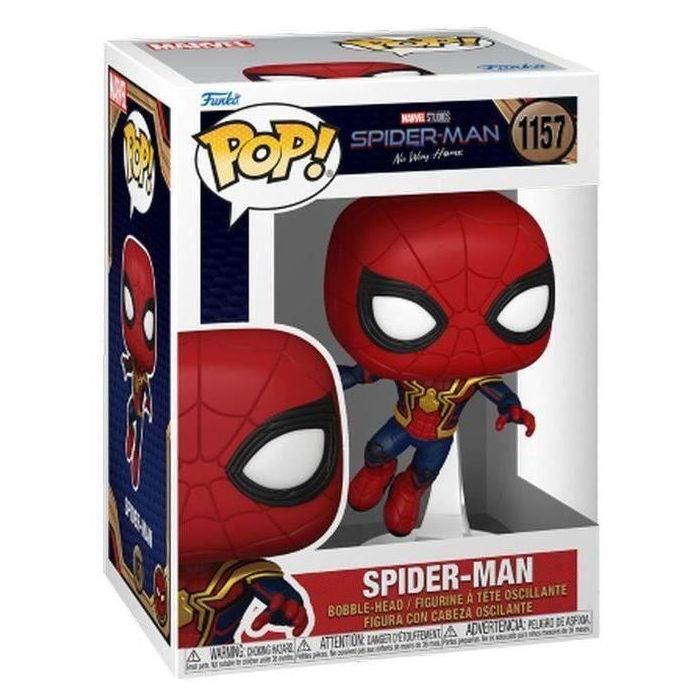 Funko FUN0889698676069 Pop! Marvel Studios Spider-Man Sin Camino a Casa - Cabeza oscilante 9 cm 0 Funko FUN0889698676069 Pop! Marvel Studios Spider-Man Sin Camino a Casa - Cabeza oscilante 9 cm 0