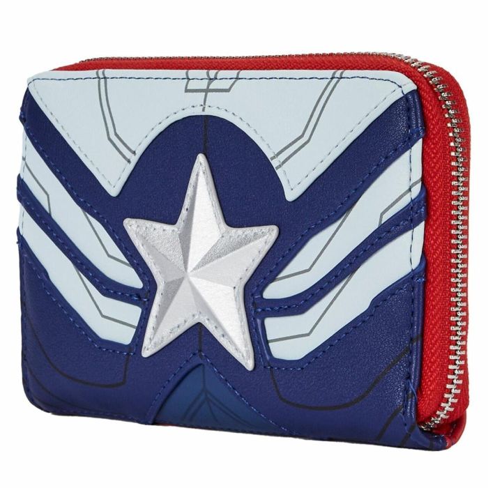 Loungefly Cartera Marvel Capitán América Falcon Cosplay 3 Loungefly Cartera Marvel Capitán América Falcon Cosplay 3