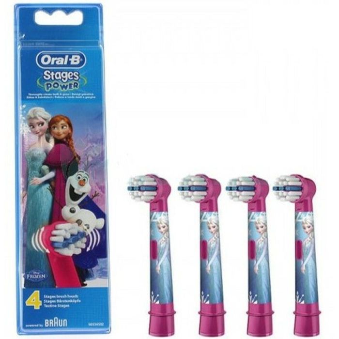 Cabezal de Recambio Oral-B EB10 4 FFS FROZEN II Morado (4 Unidades) 4 Cabezal de Recambio Oral-B EB10 4 FFS FROZEN II Morado (4 Unidades) 4