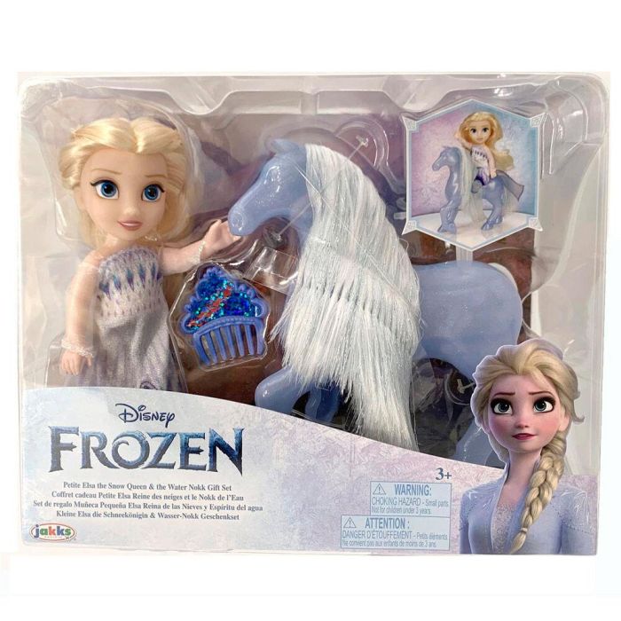 Muñeca Elsa + Nokk Frozen Disney 15cm 2 Muñeca Elsa + Nokk Frozen Disney 15cm 2