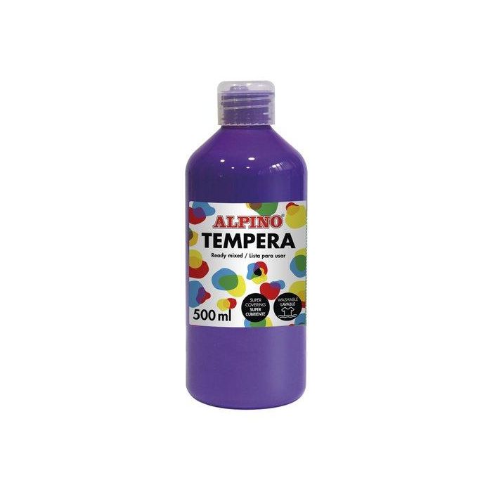 Tempera Alpino Liquida 500 Ml (Botella) Violeta