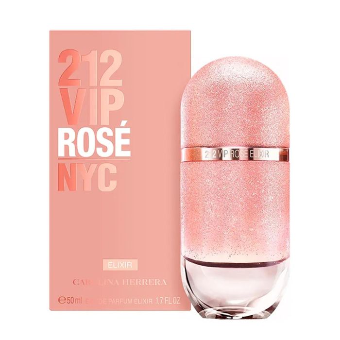 Carolina Herrera 212 VIP Rose Elixir Eau de Parfum para Mujer, 50 ml Vaporizador