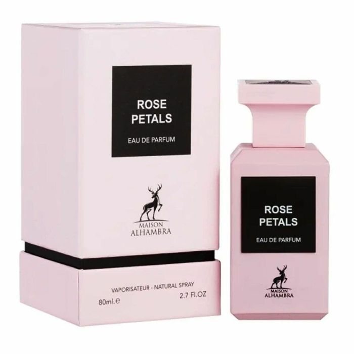 Maison Alhambra Rose Petals Eau de Parfum 80 ml Vaporizador para Hombre