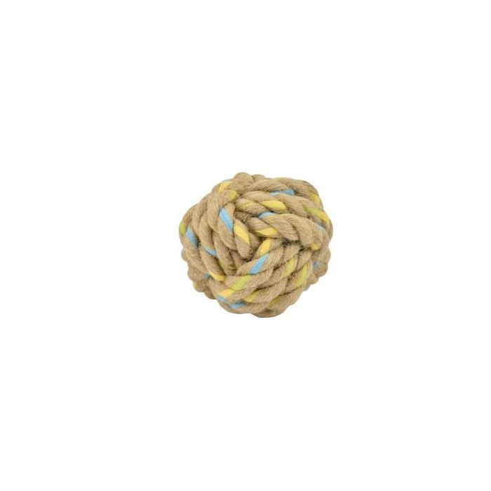 Nayeco Pelota Cuerda Dental Cañamo 7 cm 3 Unidades