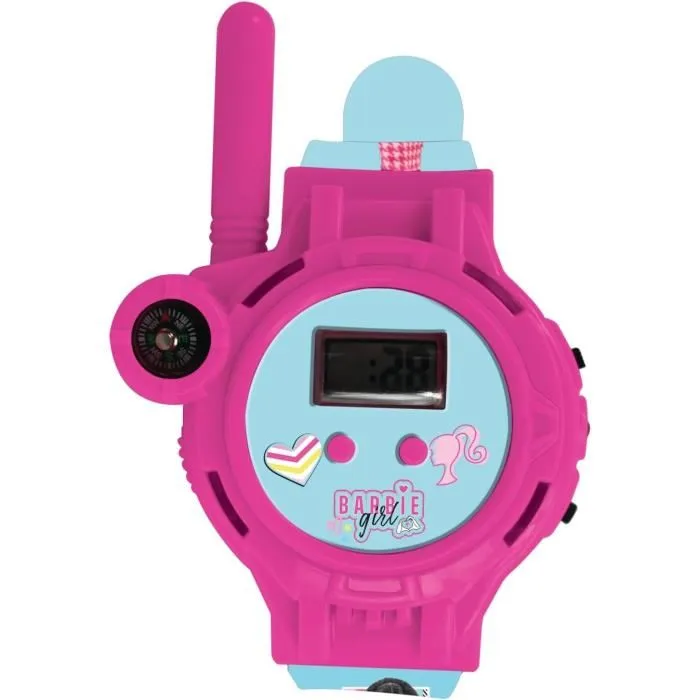 Lexibook Reloj Digital Barbie con Función Walkie-Talkie, Alcance 200m, Niños 3