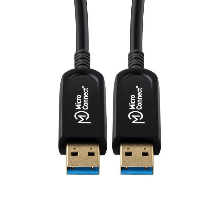 MicroConnect Cable USB 3.2 Gen 1 de Fibra Óptica Premium Activo, 15m