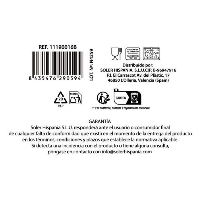 Vaso Trikua 310 cc - Inde (48 Unidades) 5 Vaso Trikua 310 cc - Inde (48 Unidades) 5