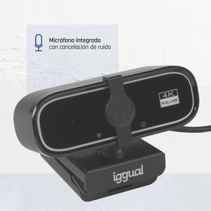 Webcam iggual IGG319949 4K Ultra HD 8 Webcam iggual IGG319949 4K Ultra HD 8
