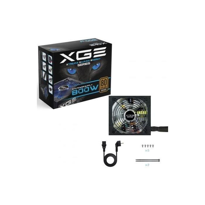 TOOQ FUENTE GAMING 800W ATX12V V2.31 APFC 82+ LED ON/OFF 4 TOOQ FUENTE GAMING 800W ATX12V V2.31 APFC 82+ LED ON/OFF 4