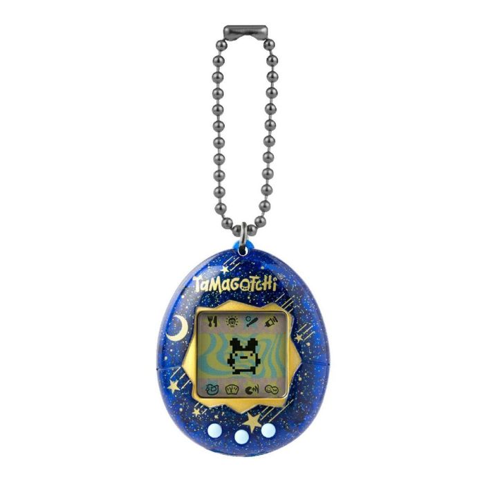 Bandai BAN1695823145961 Tamagotchi Original Noche Estrellada - Mascota Virtual Electrónica con Pantalla a Color, 3 Botones y Juegos 3