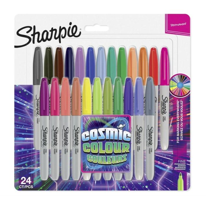 Set de Marcadores Sharpie Cosmic Colour Multicolor (6 Unidades) 1