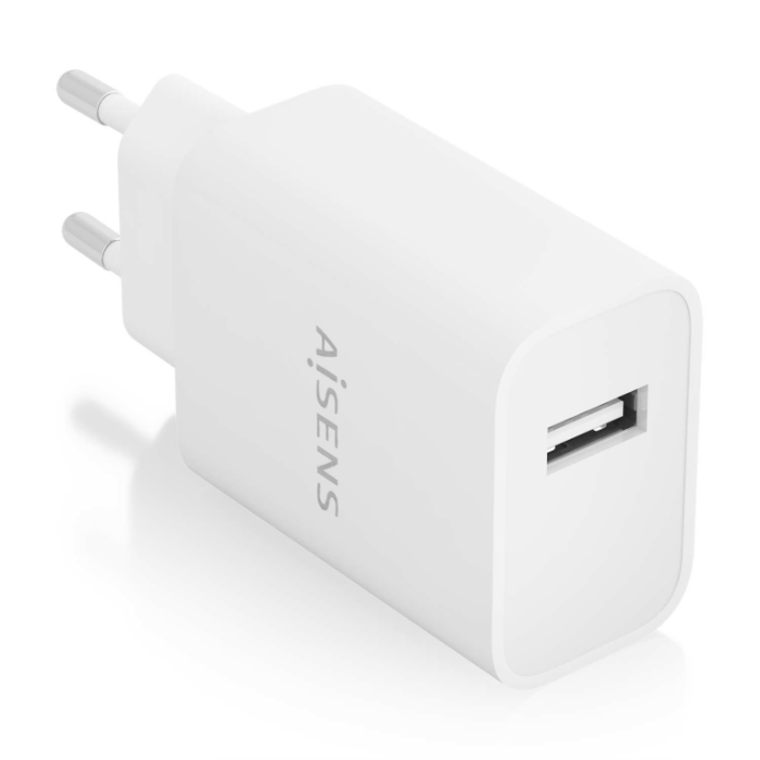 Cargador de Pared Aisens A110-0853/ 1xUSB/ 10.5W Cargador de Pared Aisens A110-0853/ 1xUSB/ 10.5W