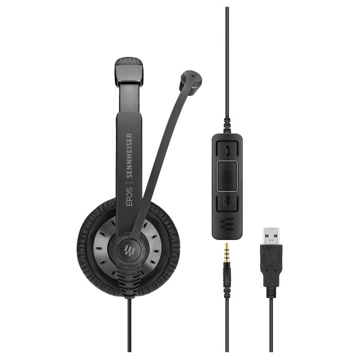 EPOS Impact SC 45 USB MS Auriculares con diadema, alámbricos, para llamadas y música, cancelación de ruido 10