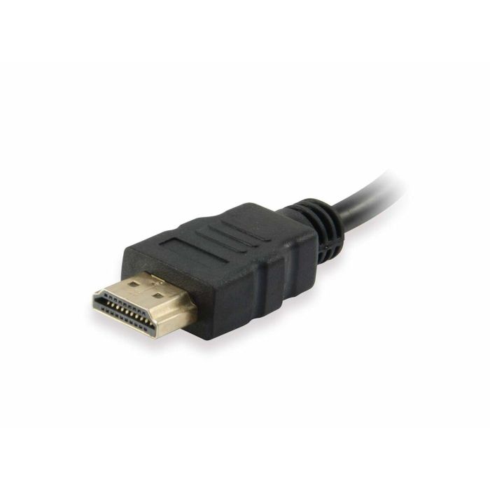EQUIP ADAPTADOR HDMI MACHO A VGA HEMBRA CON AUDIO JACK 3.5" 5