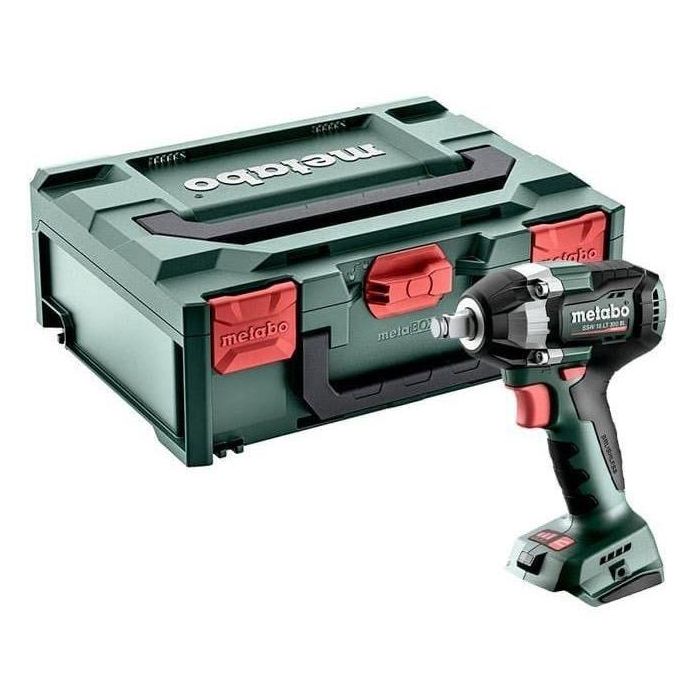 Atornillador de impacto a batería - METABO - SSW 18 LT 300 BL - 18 V - MetaBOX 145 Atornillador de impacto a batería - METABO - SSW 18 LT 300 BL - 18 V - MetaBOX 145