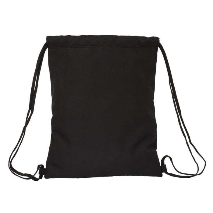 Bolsa Mochila con Cuerdas Kappa Black Negro 35 x 40 x 1 cm 3 Bolsa Mochila con Cuerdas Kappa Black Negro 35 x 40 x 1 cm 3