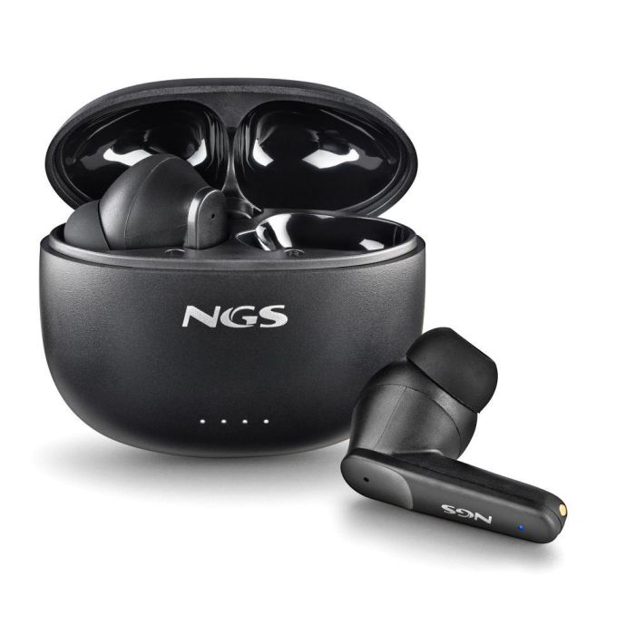 Auriculares Bluetooth NGS Ártica Hush con estuche de carga/ Autonomía 4h/ Negros 2 Auriculares Bluetooth NGS Ártica Hush con estuche de carga/ Autonomía 4h/ Negros 2