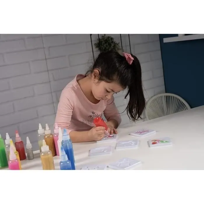 Simba Aqua Gelz Set Creativo de Lujo Figura 3D Kit Creativo para Niños Tarros de Gel SMO4006592085858 A partir de 8 Años 4