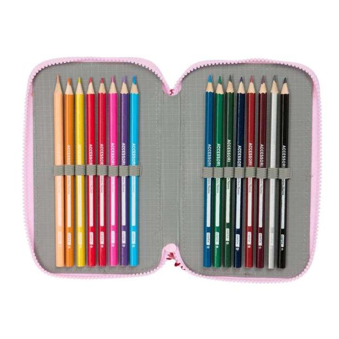 Safta Nalve Plumier Escolar Pedagógico 37 Piezas Minnie Mouse con Tres Cremalleras 195x55x125 mm 3 Safta Nalve Plumier Escolar Pedagógico 37 Piezas Minnie Mouse con Tres Cremalleras 195x55x125 mm 3