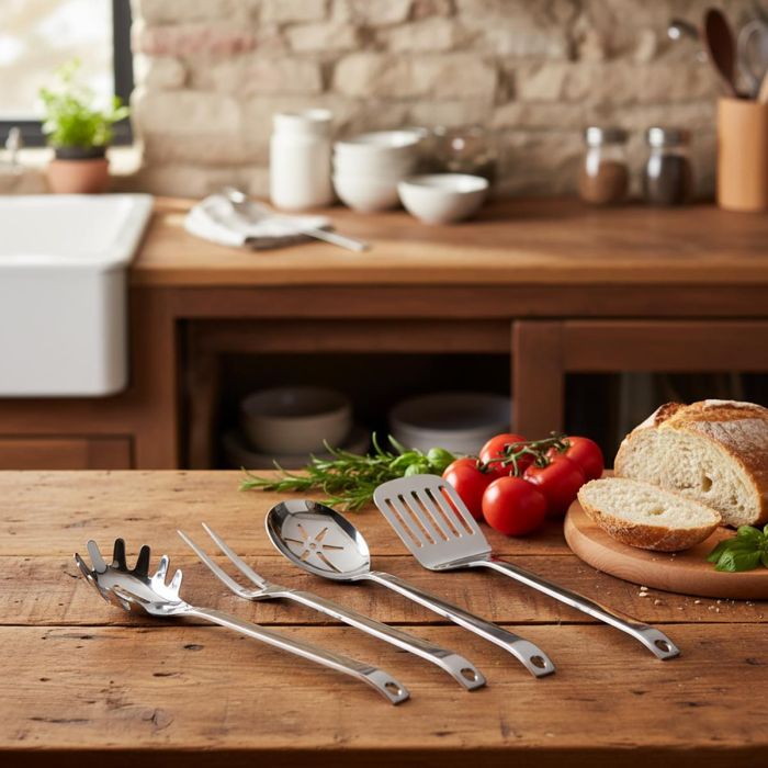 Espátula Acero Inox New Buffet Amefa 31 cm-3 mm