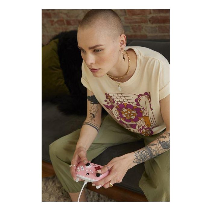 Power A Mando con Cable 1518815-02 Enhanced para Xbox Series X/S Rosa 14