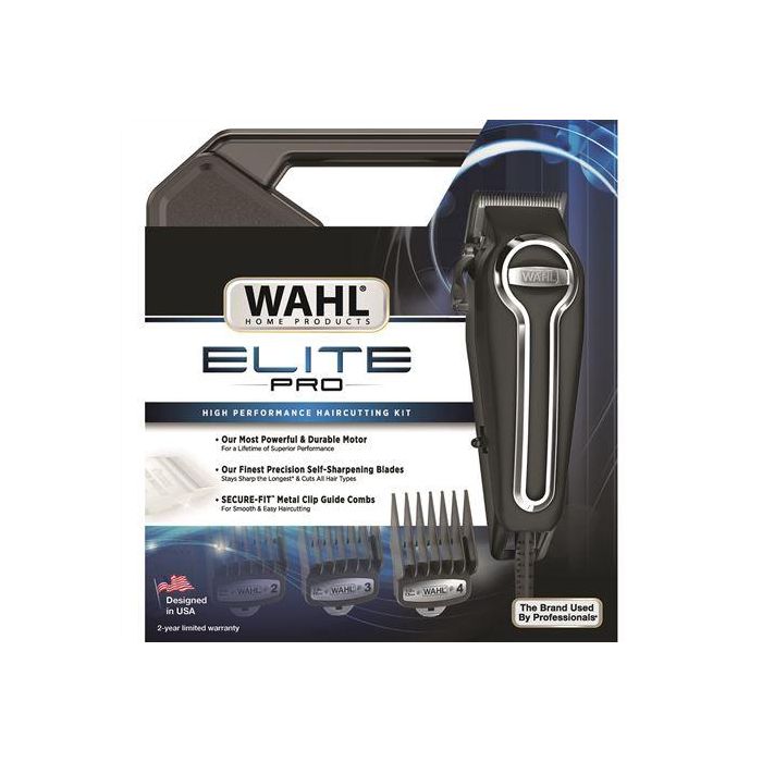 Wahl 20106-0460 Cortapelos Elite Pro con Cuchillas de Acero de Alto Contenido en Carbono y Ajuste de Longitud de 1.5-25mm 7