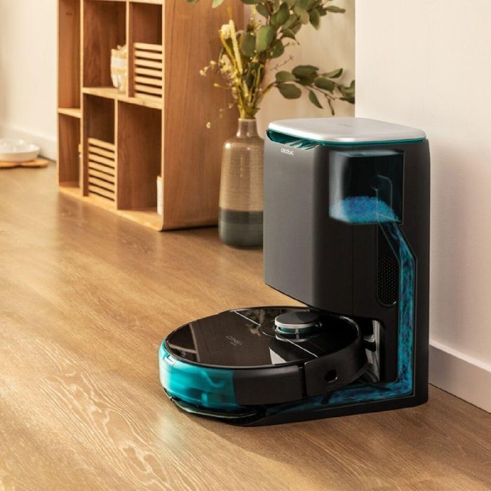 Cecotec 05665 Base de Carga con Vaciado Automático e Inteligente y Sistema PureFilter para Robot Aspirador Conga Home 10.000 - 2.5L 1