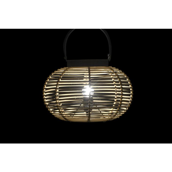 Lampara Sobremesa Boho DKD Home Decor Marron Negro 34 x 60 x 34 cm 3