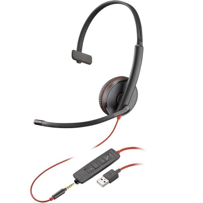 Poly Blackwire 3215 Monaural USB-A Headset (Bulk) Poly Blackwire 3215 Monaural USB-A Headset (Bulk)