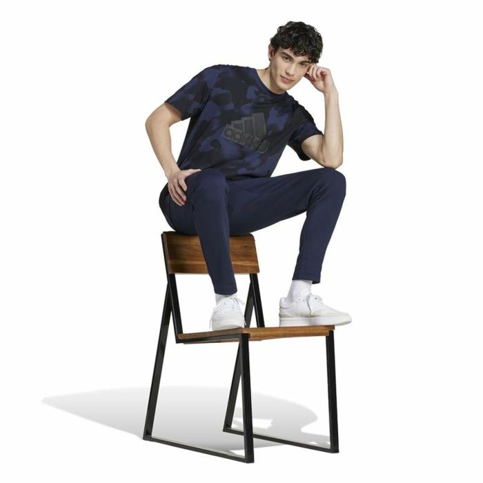 Camiseta de Manga Corta Hombre Adidas Future Icons Bos Aop 2XL 3