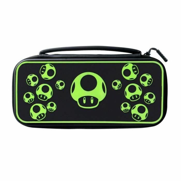 PDP Estuche de transporte PDP 1 UP Glow In The Dark para Nintendo Switch, color negro PDP0708056070076 24 PDP Estuche de transporte PDP 1 UP Glow In The Dark para Nintendo Switch, color negro PDP0708056070076 24