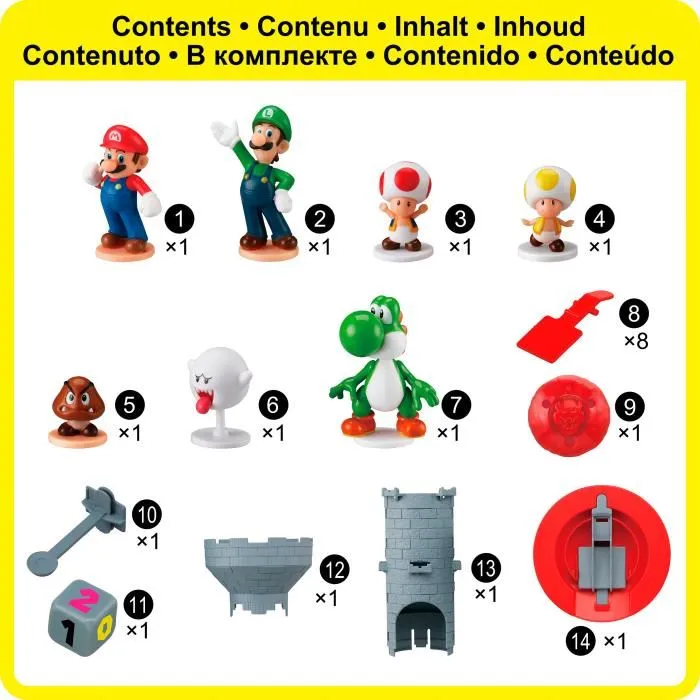 Epoch Juego de Equilibrio Super Mario Blowup! Shaky Tower para Niños Mayores de 4 Años 4 Epoch Juego de Equilibrio Super Mario Blowup! Shaky Tower para Niños Mayores de 4 Años 4