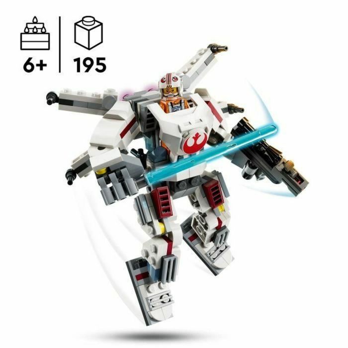 LEGO Star Wars 75390 Juguete de construcción del robot Ala-X de Luke Skywalker para niños 5