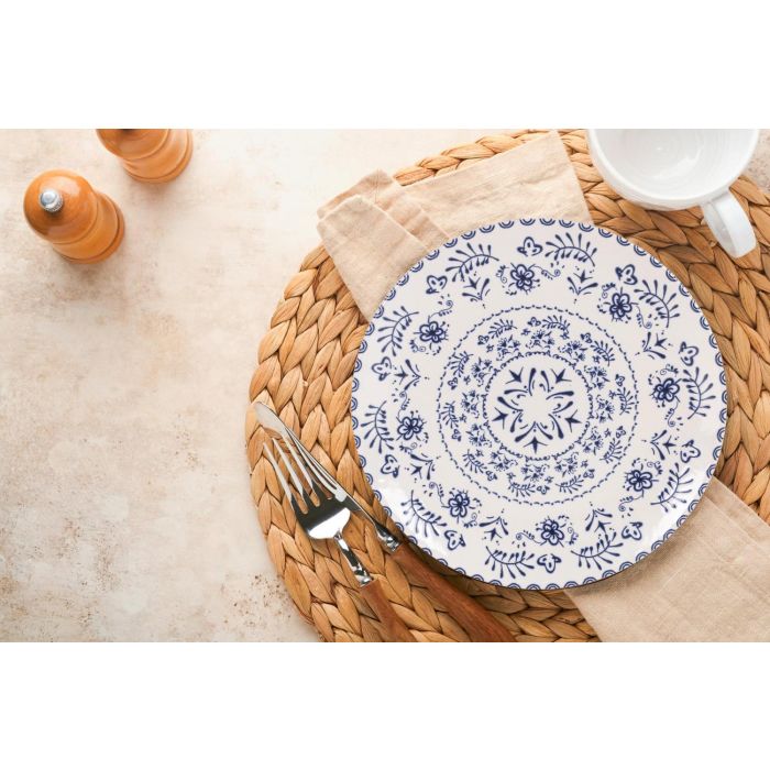 Bajo Plato 32.5 cm "Blur" Monaco Brillo - La Mediterranea (6 Unidades) 2 Bajo Plato 32.5 cm "Blur" Monaco Brillo - La Mediterranea (6 Unidades) 2