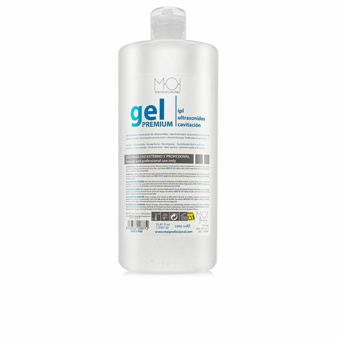 Moi Gel Premium para ultrasonidos, láser e IPL - 1000 ml